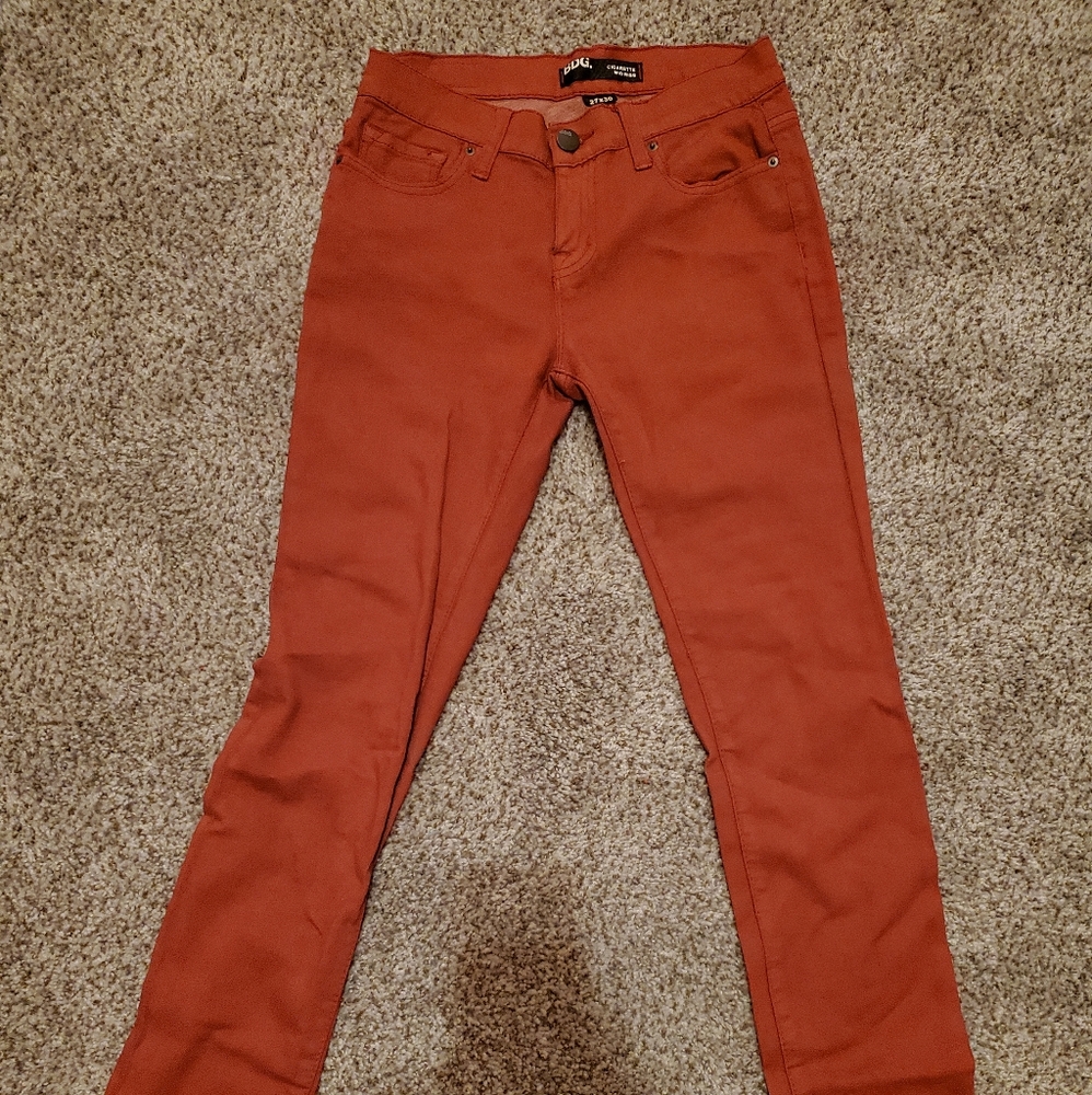 Red BDG Urban Outfitters Low Rise Jeans